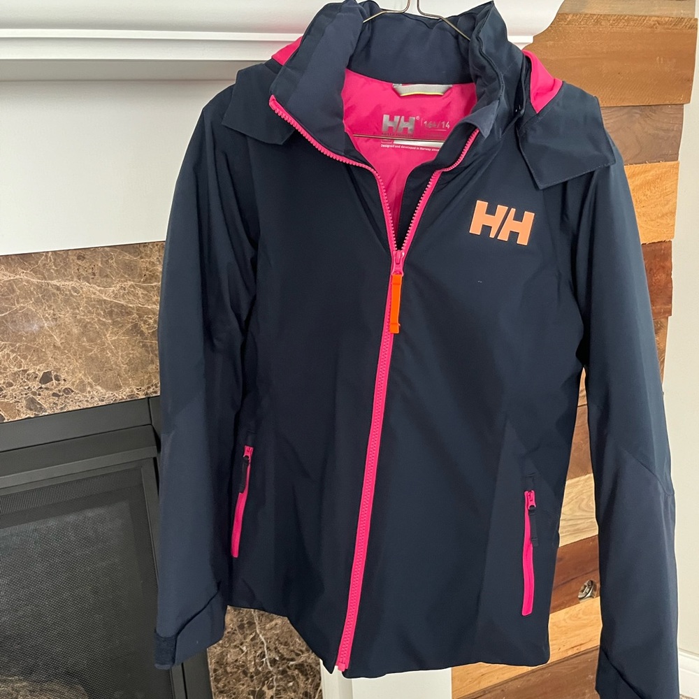 Helly Hansen Junior Navy Ski Jacket - like New